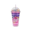 Imagen de Vaso con tapa y sorbito  Diseño Unicornios