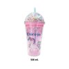 Imagen de Vaso con tapa y sorbito  Diseño Unicornios