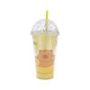 Imagen de Vaso Infantil con sorbito y tapa - Diseños Capibara 500ml