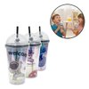Imagen de Vaso Infantil Con sorbito y tapa - Diseños surtidos 500ml