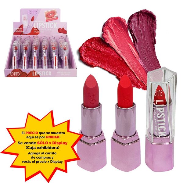 Imagen de Lapiz labial Ushas matte larga duracion- UC102A