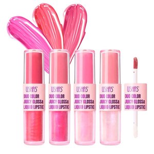 Imagen de Labial Ushas duo-brillo+color-