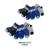 Imagen de Medias infantiles estampadas X 12 pares  - Diseños SURTIDOS.
