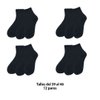 Imagen de Medias lisas negras X 12 pares