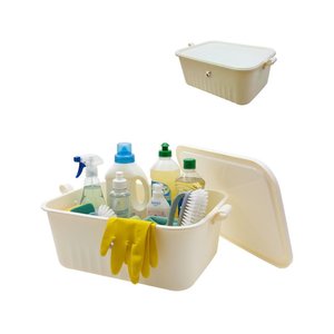 Imagen de Caja Organizadora en plástico Con tapa - 1 Caja de 35 x 24 x 14.5 cm