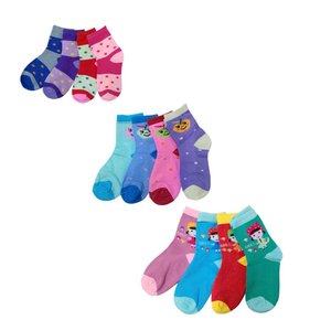 Imagen de Medias x 12 pares  - Diseños SURTIDOS Estampados