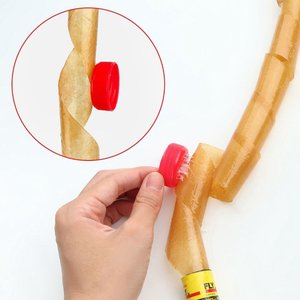 Imagen de Cinta engominada atrapa moscas-blister con 4 tubos-5cm.