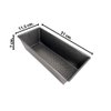 Imagen de Molde para pan Budinera metal antiadherente