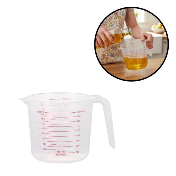 Imagen de Jarra medidora graduada plastica 1000ml