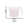 Imagen de Jarra medidora graduada plastica 1000ml
