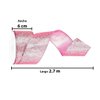 Imagen de Navidad cinta C/U - 6cmx2,7m- varios diseños rosa