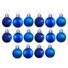 Imagen de Navidad bolas 6cm-caja por 16pc-azules-caja pvc