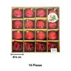 Imagen de Navidad bolas 6cm-caja por 16pc-rojo-caja