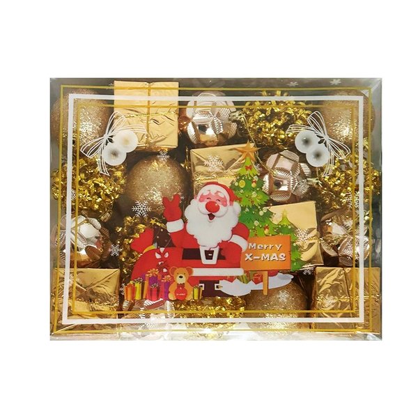 Imagen de Navidad chirimbolos 6cm surtidos-caja por 40pc-rosa