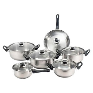 Imagen de Juego de batería de cocina -Juego de ollas 12 piezas