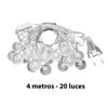Imagen de Navidad 20 luces bolitas transparentes- cable 4 mts transpar