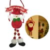 Imagen de Navidad adorno figura para colgar con mensaje - Diseños surtidos.