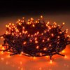 Imagen de Navidad 100 luces arroz calidas-cable 4 mts verde