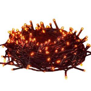 Imagen de Navidad 100 luces arroz calidas-cable 4 mts verde