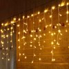 Imagen de Cortina de Luces 100 luces cálidas - Cable 3 mts transparente