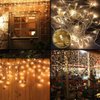Imagen de Cortina de Luces 100 luces cálidas - Cable 3 mts transparente