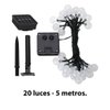 Imagen de Guirnalda Led Solar 5 Metros- 20 luces Multicolor