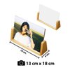 Imagen de Portaretrato con base de madera- horizontal