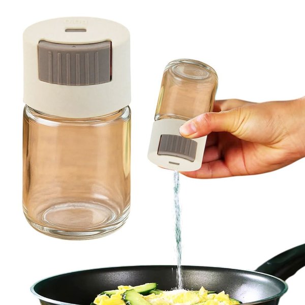 Imagen de Salero Frasco dispensador de condimento Dosificador tapa giratoria