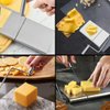 Imagen de Cortador de queso - Tabla acero inoxidable y cortante resistente