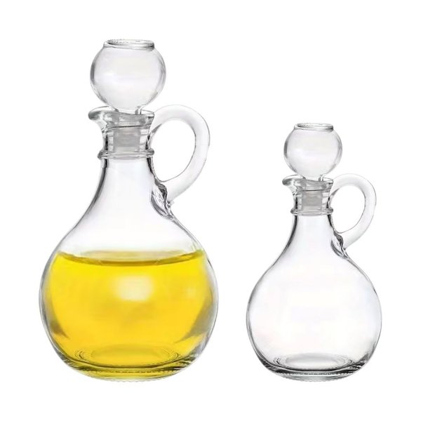 Imagen de Aceitero Vinagrero Botella vidrio dispensador aceite con tapon