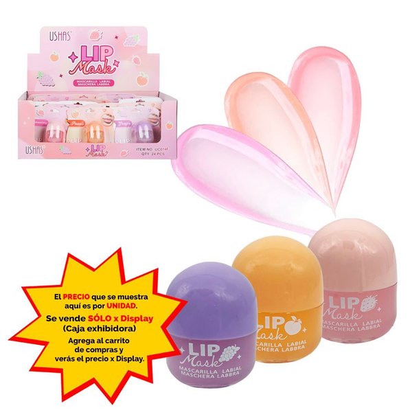 Imagen de Mascarilla labial Ushas en blister-UC014F