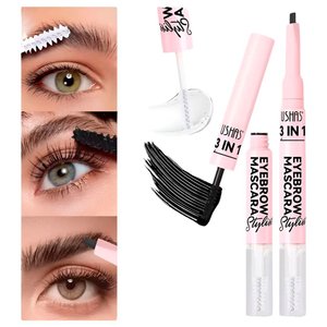 Imagen de Mascara Ushas 3 en 1-mascara y lapiz para cejas-UC130-1