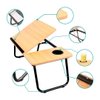 Imagen de Mesa de cama reclinable para computadora con posicion y posavaso