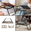 Imagen de Mesa de cama reclinable para computadora con posicion y posavaso