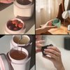 Imagen de Estuche Hexagonal para viaje Dispensador para cremas shampoo - Cápsula magnética
