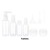 Imagen de Kit Estuche de viaje Botellas Frascos y Acces - Lociones Cremas Shampoo