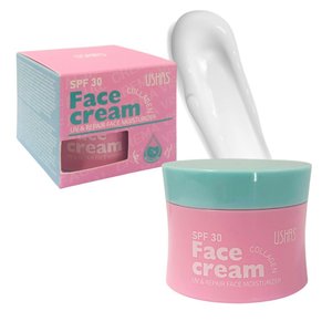 Imagen de Crema facial Ushas-Colageno-proteccion UV- HA582-2