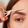 Imagen de Tijera para cejas Ushas en blister-