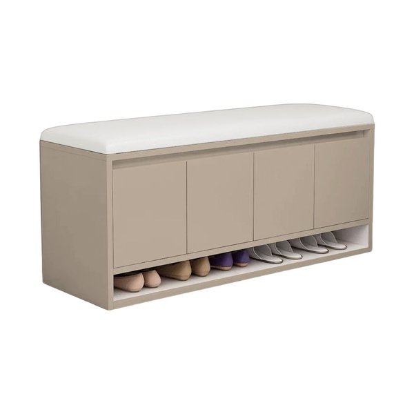 Imagen de Zapatera Banco con asiento Puertas y Estantes