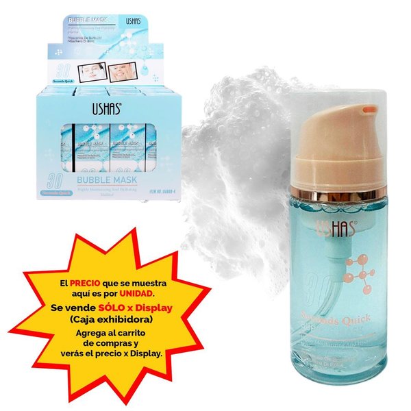 Imagen de Mascarilla Ushas burbujas-maltitol-HA609-4