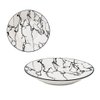 Imagen de Plato ceramica tipo marmolado redondo