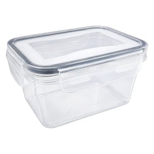 Imagen de Recipiente vianda rectangular 700ml - Con tapa cierre hermetico