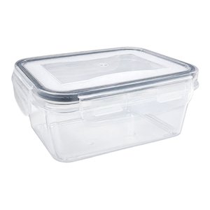 Imagen de Recipiente vianda rectangular 450ml Con tapa cierre hermetico