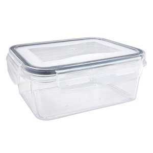 Imagen de Recipiente vianda rectangular 800ml - Con -tapa cierre hermetico
