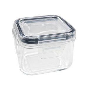 Imagen de Recipiente rectangular 150ml con tapa cierre hermetico