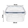 Imagen de Recipiente vianda rectangular 350 ml Con tapa cierre hermetico