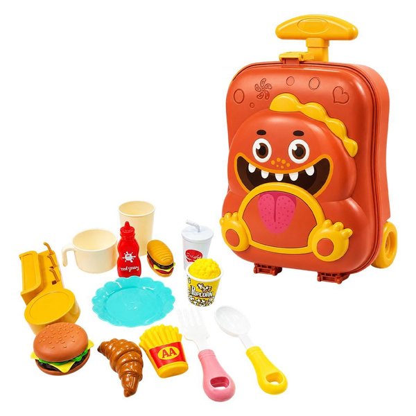 Imagen de Set cocina Hamburguesas y Accesorios - Juguete en Valija