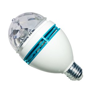 Imagen de Lampara giratoria disco Luces led 220V