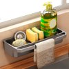 Imagen de Porta esponjas cocina adhesivo con bandeja desague
