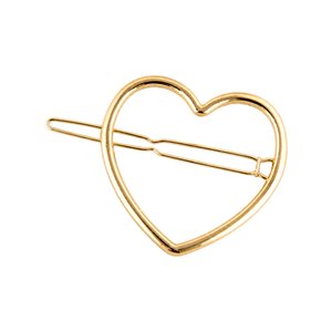 Imagen de Broche Ushas Diseño Corazón Dorado